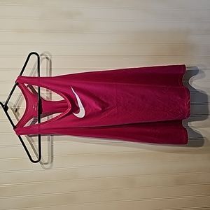 Womens Large Pink Nike Dri-FitTank
